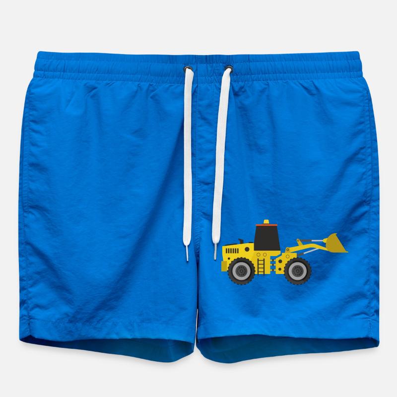 Excavator - Swim Trunks - cobalt blue