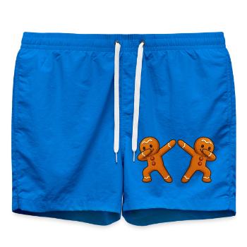  Lebkuchenmann Dabbing 2 - Badeshorts - Cobalt blue - Vorne