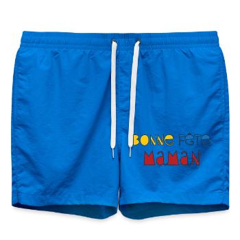 Happy Mother's Day - Mother's Day - Swim Trunks - cobalt blue - Front