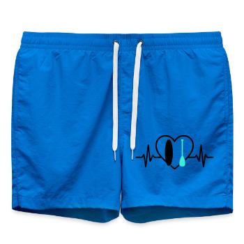 Paddle SUP Herz Board Welle Wasser Sport - Badeshorts - Cobalt blue - Vorne
