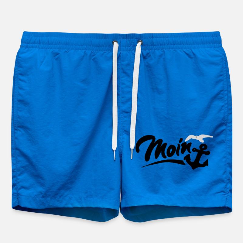 Hello - Swim Trunks - cobalt blue
