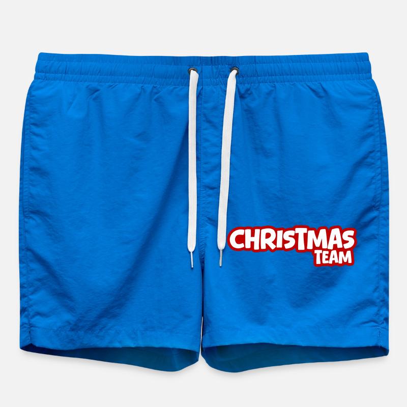 Équipe de Noël Weihnachten - Short de bain - cobalt blue