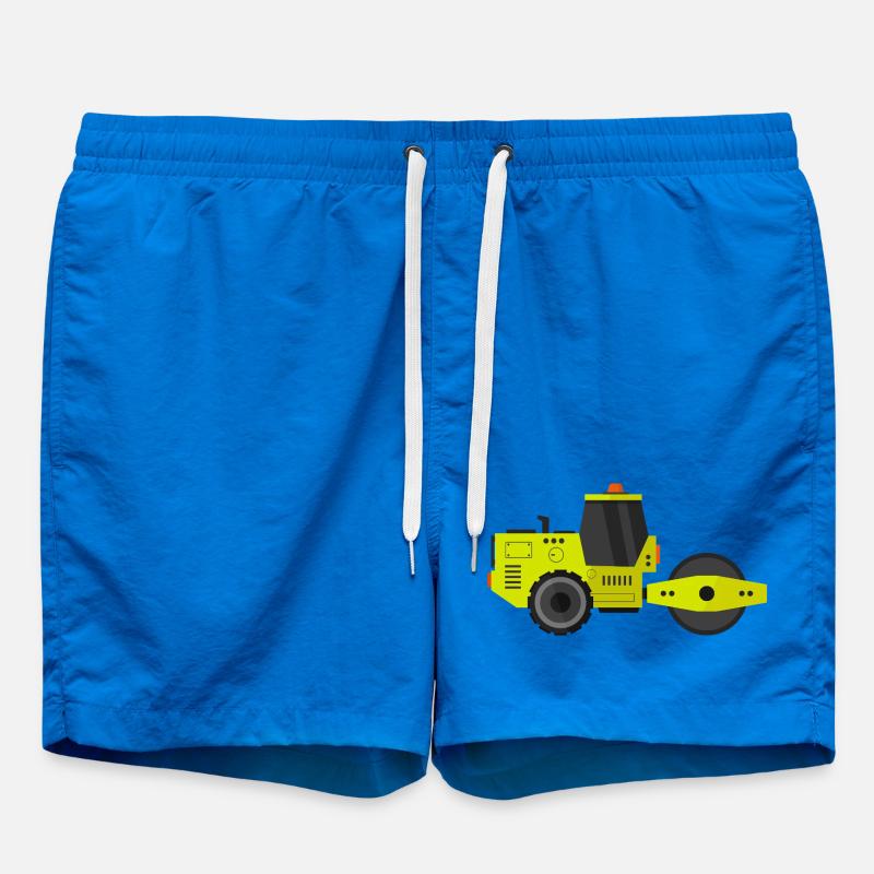 Road roller - Swim Trunks - cobalt blue
