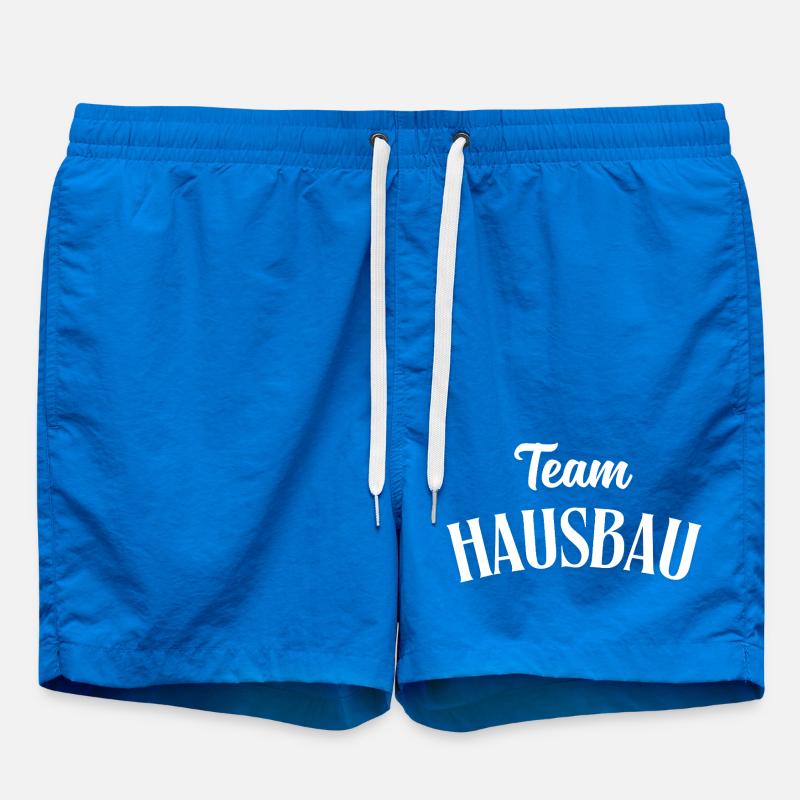 Construction de maisons d’équipe - Short de bain - cobalt blue