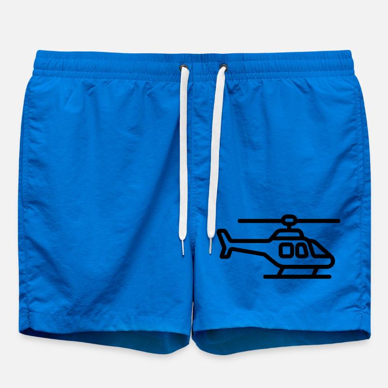 hélicoptère - Short de bain - cobalt blue
