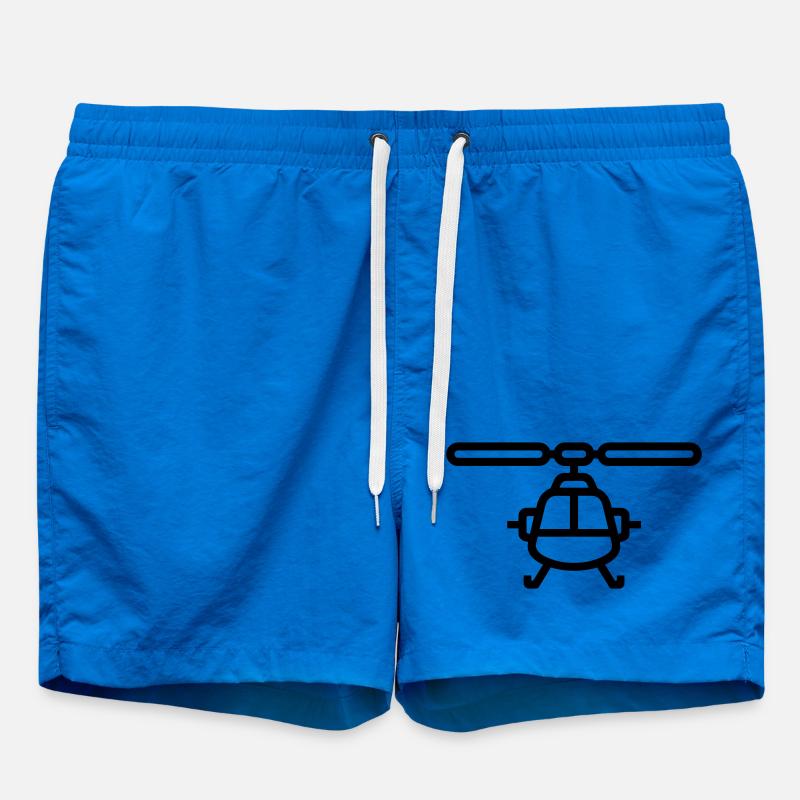 hélicoptère - Short de bain - cobalt blue