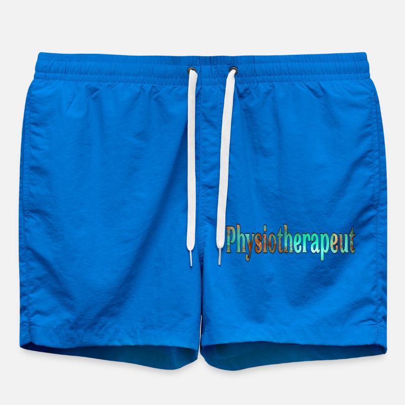 Physiotherapy Physiotherapist - Swim Trunks - cobalt blue