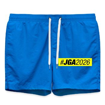 Jga 2026 Bachelor Party - Swim Trunks - cobalt blue - Front