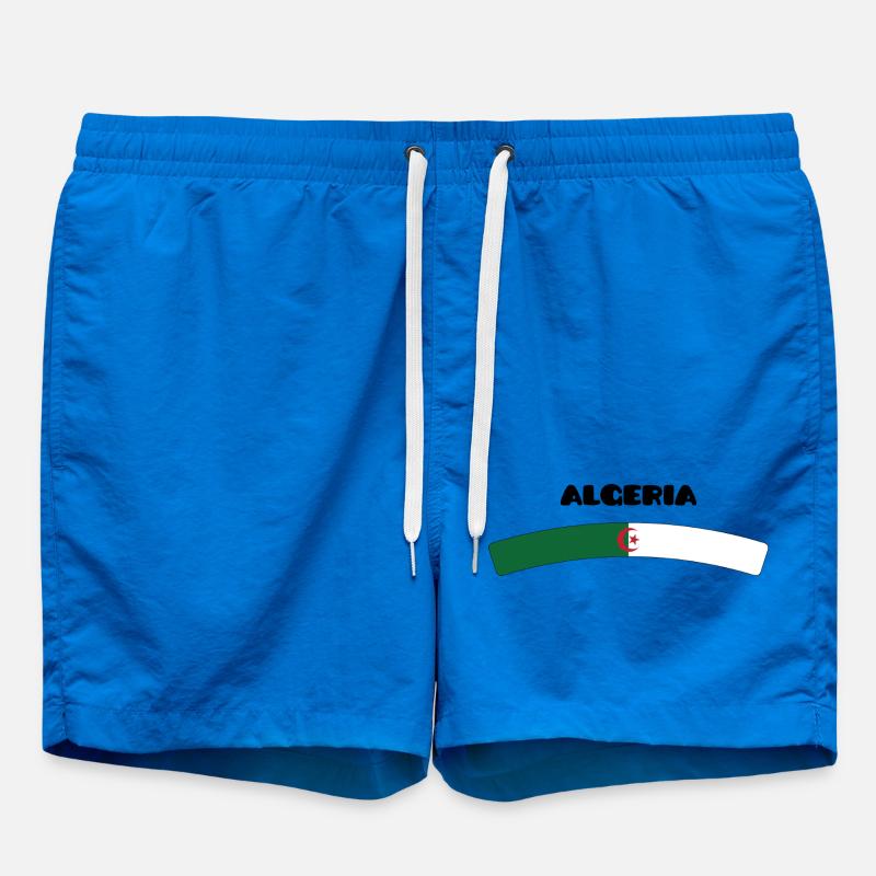 Drapeau Algérie - Short de bain - cobalt blue