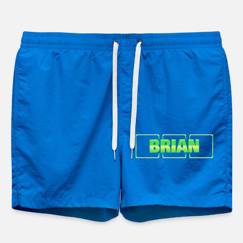Gift for Brian - Swim Trunks - cobalt blue