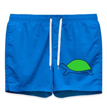 Turtle - Swim Trunks - cobalt blue - Front