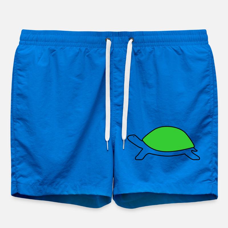 Turtle - Swim Trunks - cobalt blue
