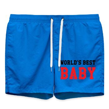 Meilleur bébé du monde - Naissance - Enfant - Short de bain - cobalt blue - Devant