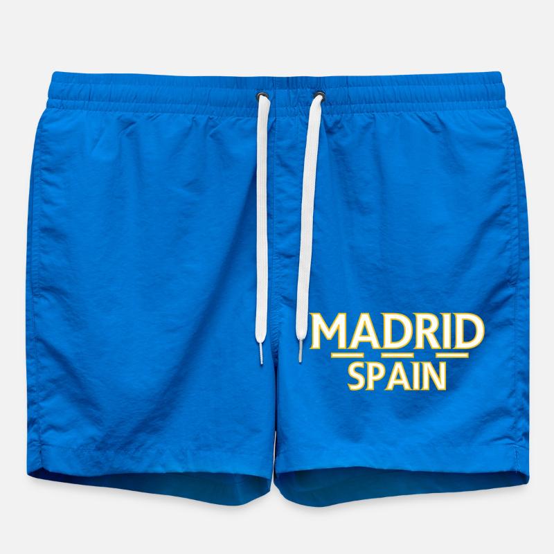 Madrid – Spain - Swim Trunks - cobalt blue