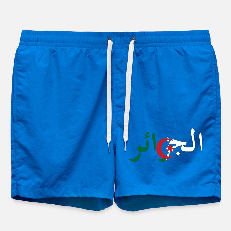 Drapeau Algérie - Short de bain - cobalt blue