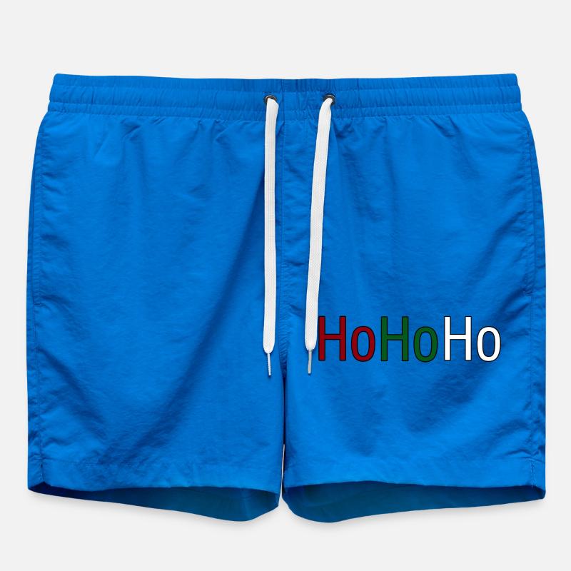 Christmas - Swim Trunks - cobalt blue