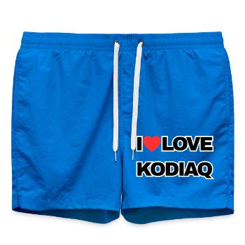 I Love KODIAQ  - Badeshorts - Cobalt blue - Vorne