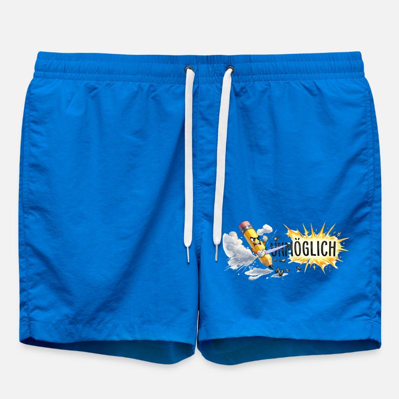 Action possible au crayon - Short de bain - cobalt blue