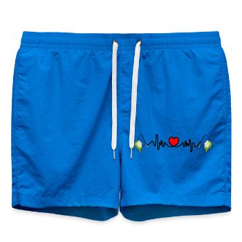 Drapeau East Riding avec battement de cœur - Short de bain - cobalt blue - Devant