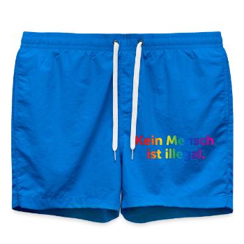 Rainbow Botschaft Kleidung - Badeshorts - Cobalt blue - Vorne