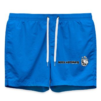 Bass Abteilung // Festival // Mushrooms - Badeshorts - Cobalt blue - Vorne