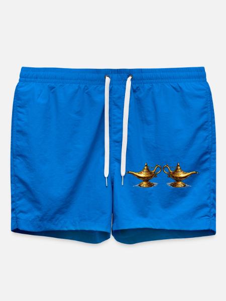 Goldene Öllampen  - Badeshorts - Cobalt blue