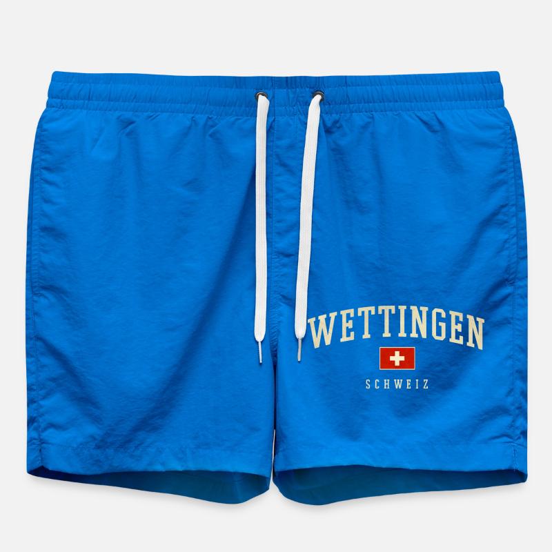 Bannière de Wettingen Suisse - Short de bain - cobalt blue