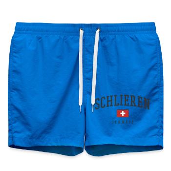 Schlieren – Swiss identity from Zurich - Swim Trunks - cobalt blue - Front