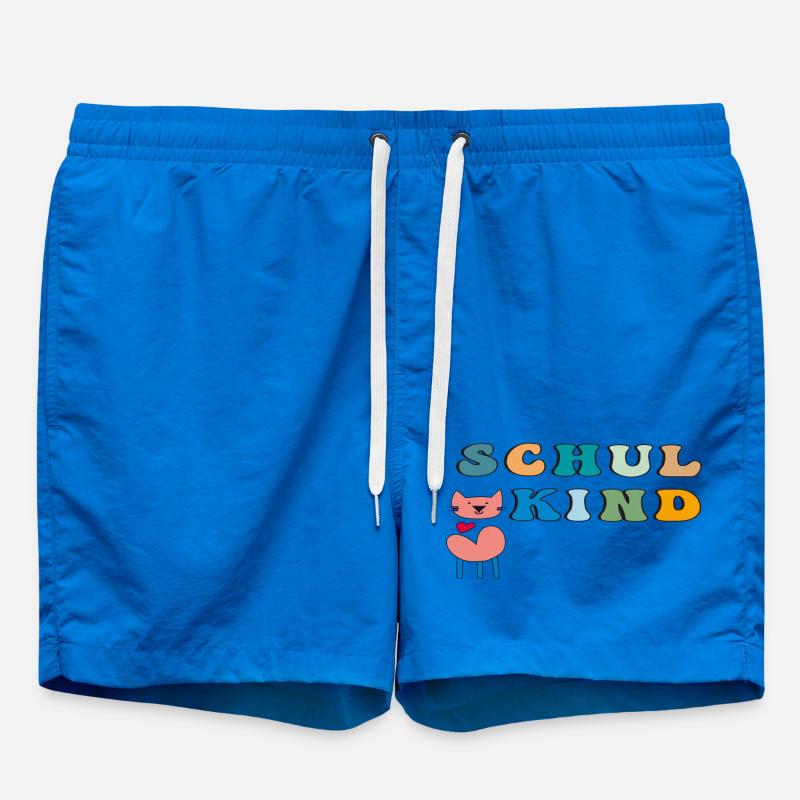 Cœur de chat d’écolier - Short de bain - cobalt blue