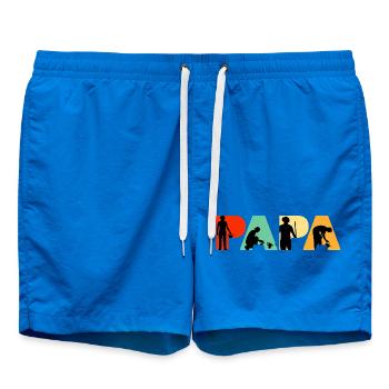 Papa Jardinier Jardinier Papa Pouce Vert - Short de bain - cobalt blue - Devant