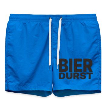 Beer thirst – time for a cold beer - Swim Trunks - cobalt blue - Front