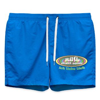 süß statt sauer Valentinstag  Versöhnung - Badeshorts - Cobalt blue - Vorne