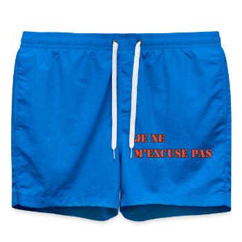 JE NE M’EXCUSE PAS - Short de bain - cobalt blue - Devant