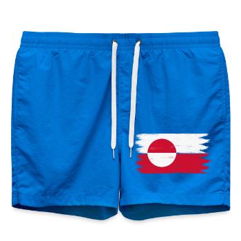 Les drapeaux aiment le vintage - Short de bain - cobalt blue - Devant