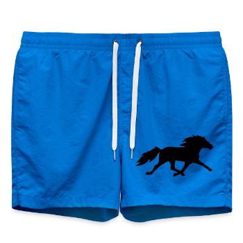 Cheval islandais dans le pass de course - Short de bain - cobalt blue - Devant