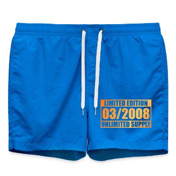 18e anniversaire Édition Limitée - ꝏ Fourniture 03/2008 - Short de bain - cobalt blue - Devant