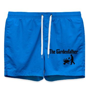 The Gardenfather – The Godfather of the Garden - Swim Trunks - cobalt blue - Front