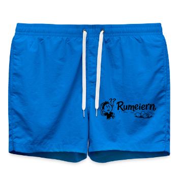 Rumbling - Swim Trunks - cobalt blue - Front
