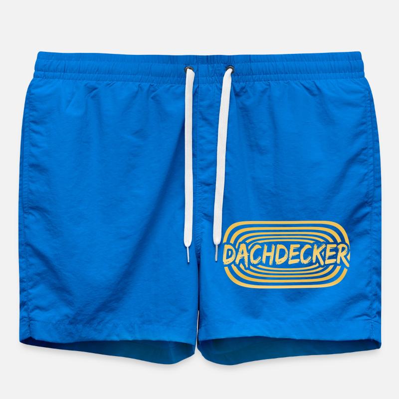 Dachdecker als Arbeitskollege - Badeshorts - Cobalt blue