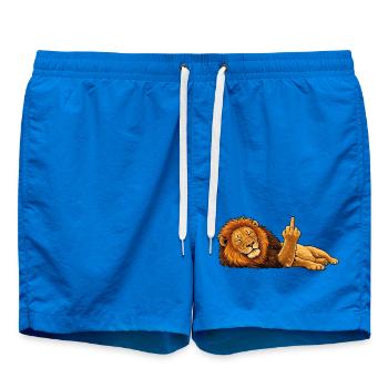Vous pouvez tous m’aimer la vie du Lion - Short de bain - cobalt blue - Devant