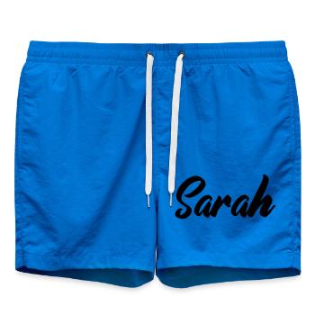 sarah_name - Swim Trunks - cobalt blue - Front
