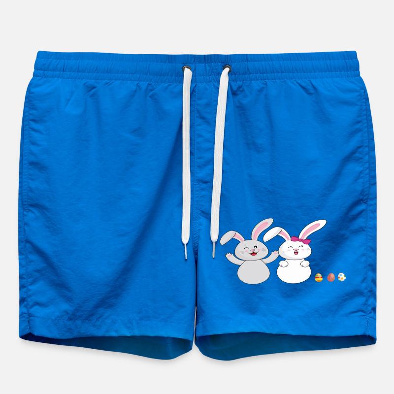 Cuddly bunny - Swim Trunks - cobalt blue