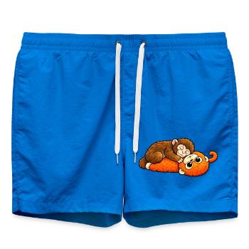 Bébé Singe Coup de Poing - Short de bain - cobalt blue - Devant