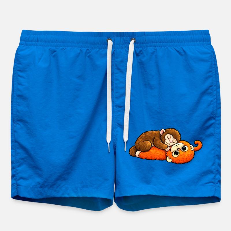 Monkey Punch Baby - Swim Trunks - cobalt blue