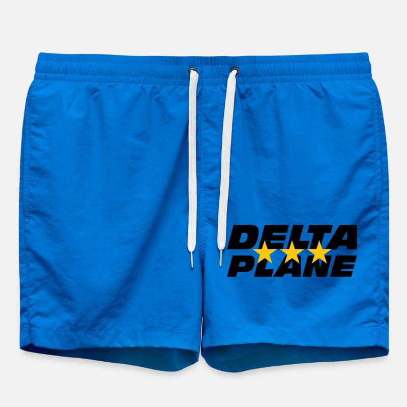 Logo Delta Plane Étoiles d'Excellence - Short de bain - cobalt blue