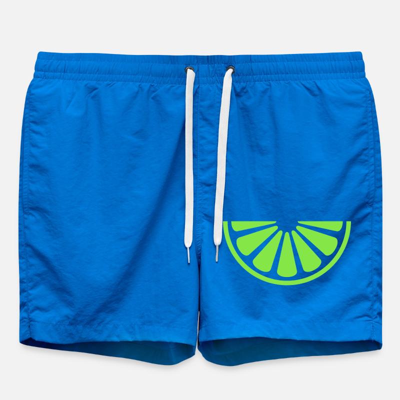Tranche de citron vert - Short de bain - cobalt blue