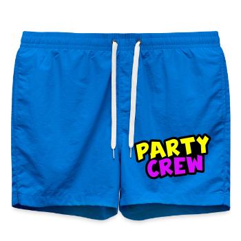 Party Crew - Swim Trunks - cobalt blue - Front
