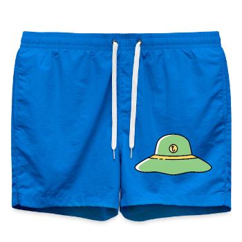 Angelhut Icon - Badeshorts - Cobalt blue - Vorne