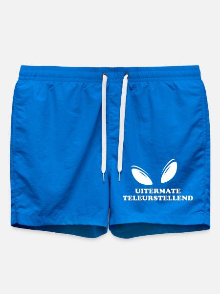 Uitermate teleurstellend white edition - Swim Trunks - cobalt blue