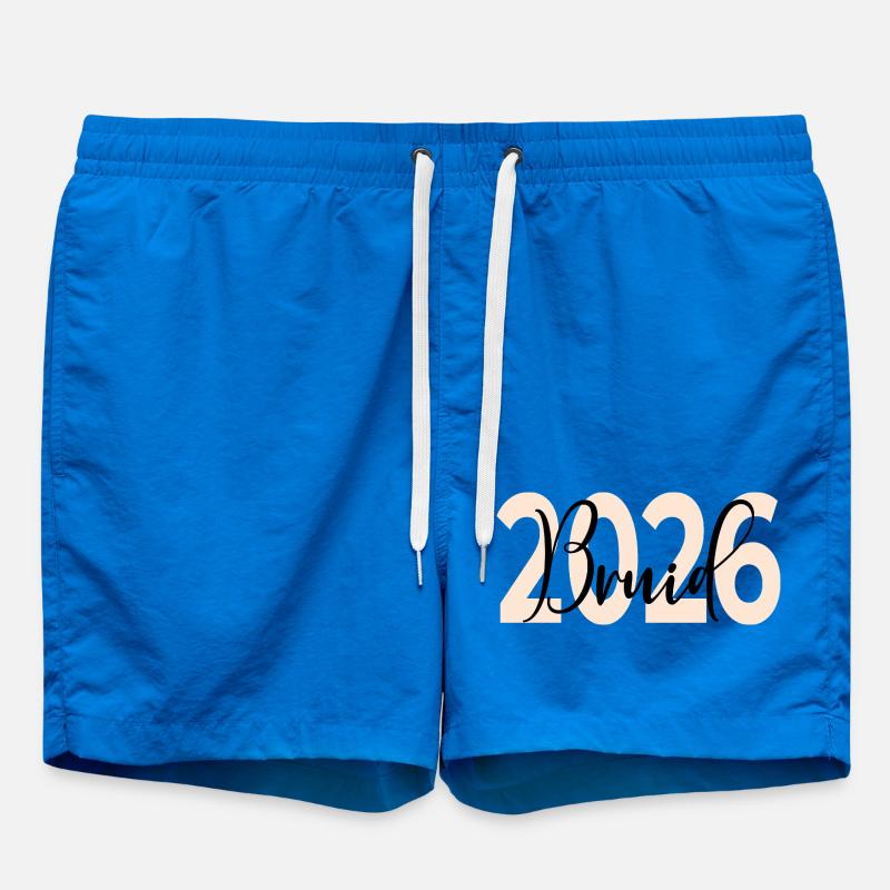 Bruiloft Bruid 2026 - Swim Trunks - cobalt blue